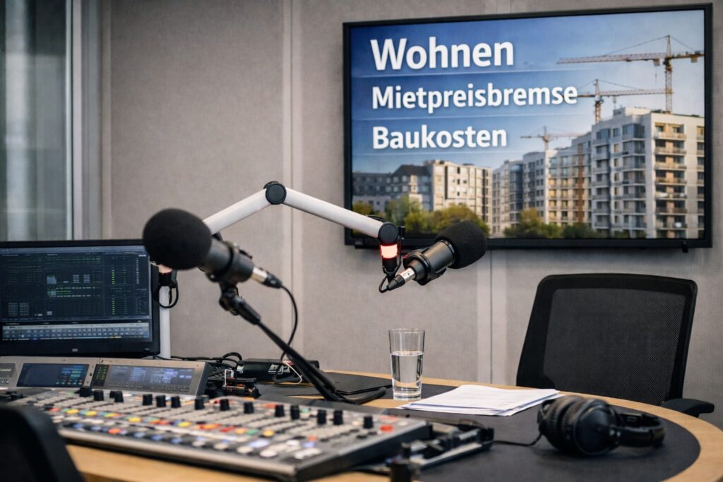 Zu Gast beim MDR Sachsenradio – Experteneinschätzung zur aktuellen Wohnraumsituation