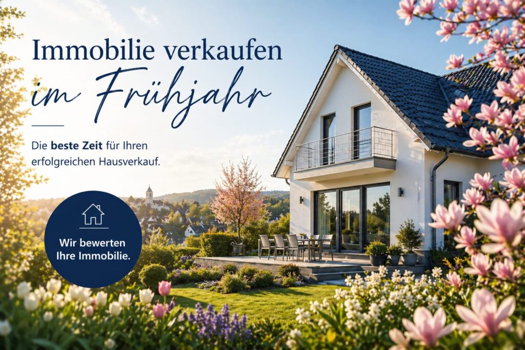 Immobilienverkauf im Frühjahr – Warum jetzt der richtige Zeitpunkt ist
